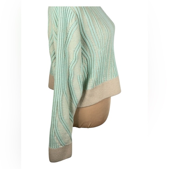 Nike Yoga Luxe Wool blend cover up knit crew neck sweater sz Small‎ - Picture 8 of 16